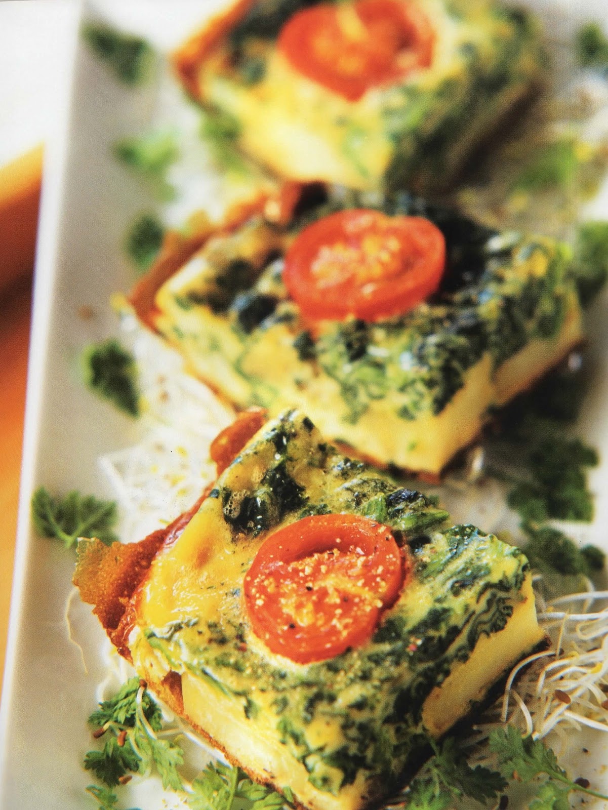 SPINACH FRITTATA