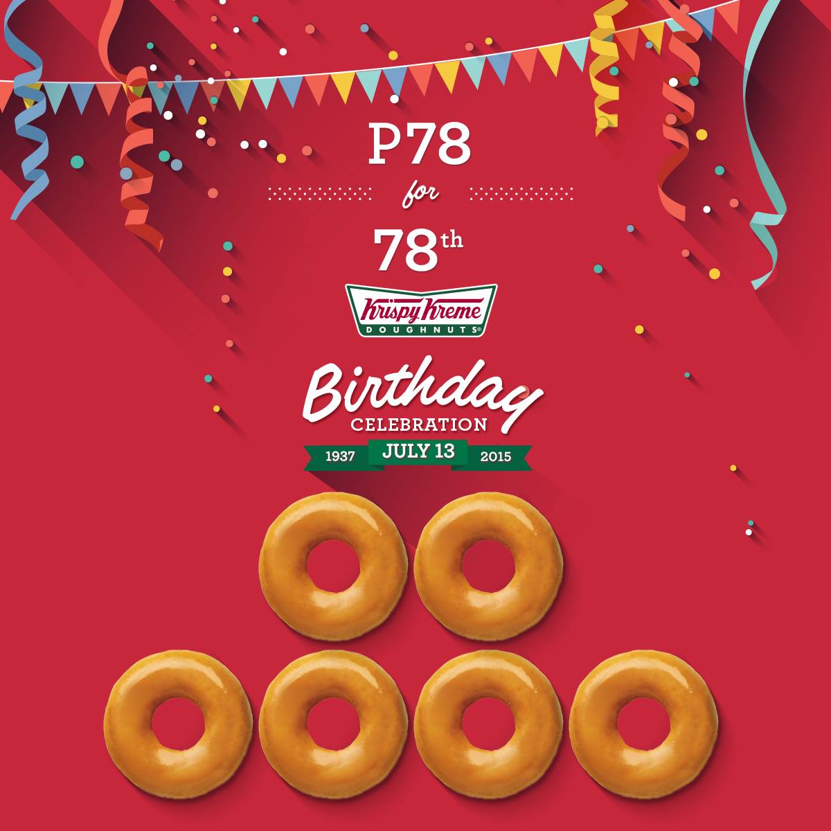Get a HalfDozen Box of Krispy Kreme Original Glazed Doughnuts for Just