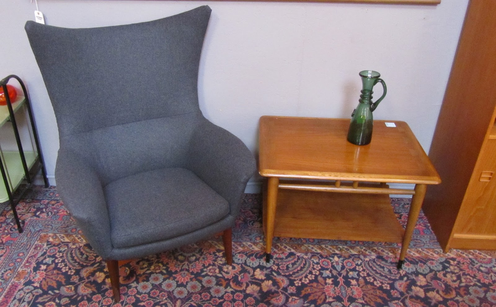 Remnant Reupholstered // Danish Egg Chair