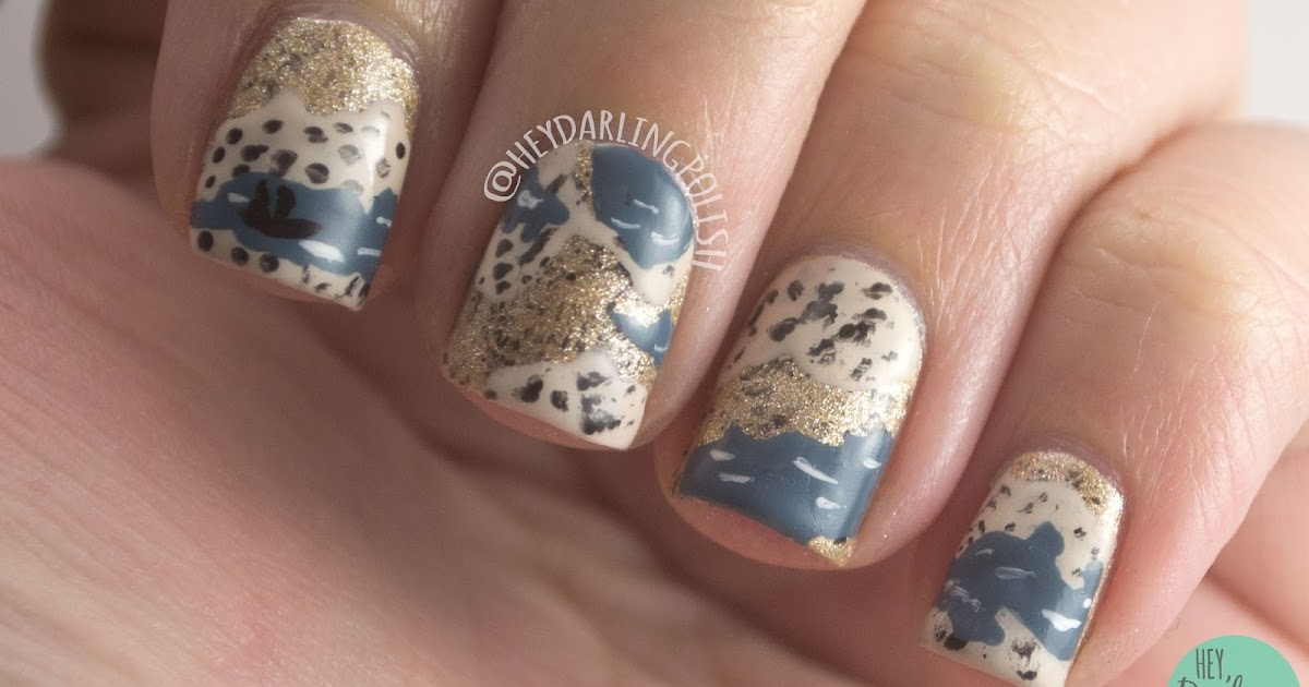Hey, Darling Polish! The Nail Challenge Collaborative Books Week 2