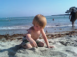 Child's sand play