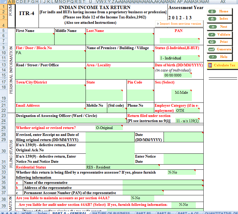 income tax return forms a y 2012 13 The income-tax department has released an excel utility for filing the return form itr 4s (sugam), which is applicable for assessees opting to pay tax under 17 feb income tax form for ay was released by income tax department. income tax return forms a y 2012 13 The income-tax department has released an excel utility for filing the return form itr 4s (sugam), which is applicable for assessees opting to pay tax under 17 feb income tax form for ay was released by income tax department.
