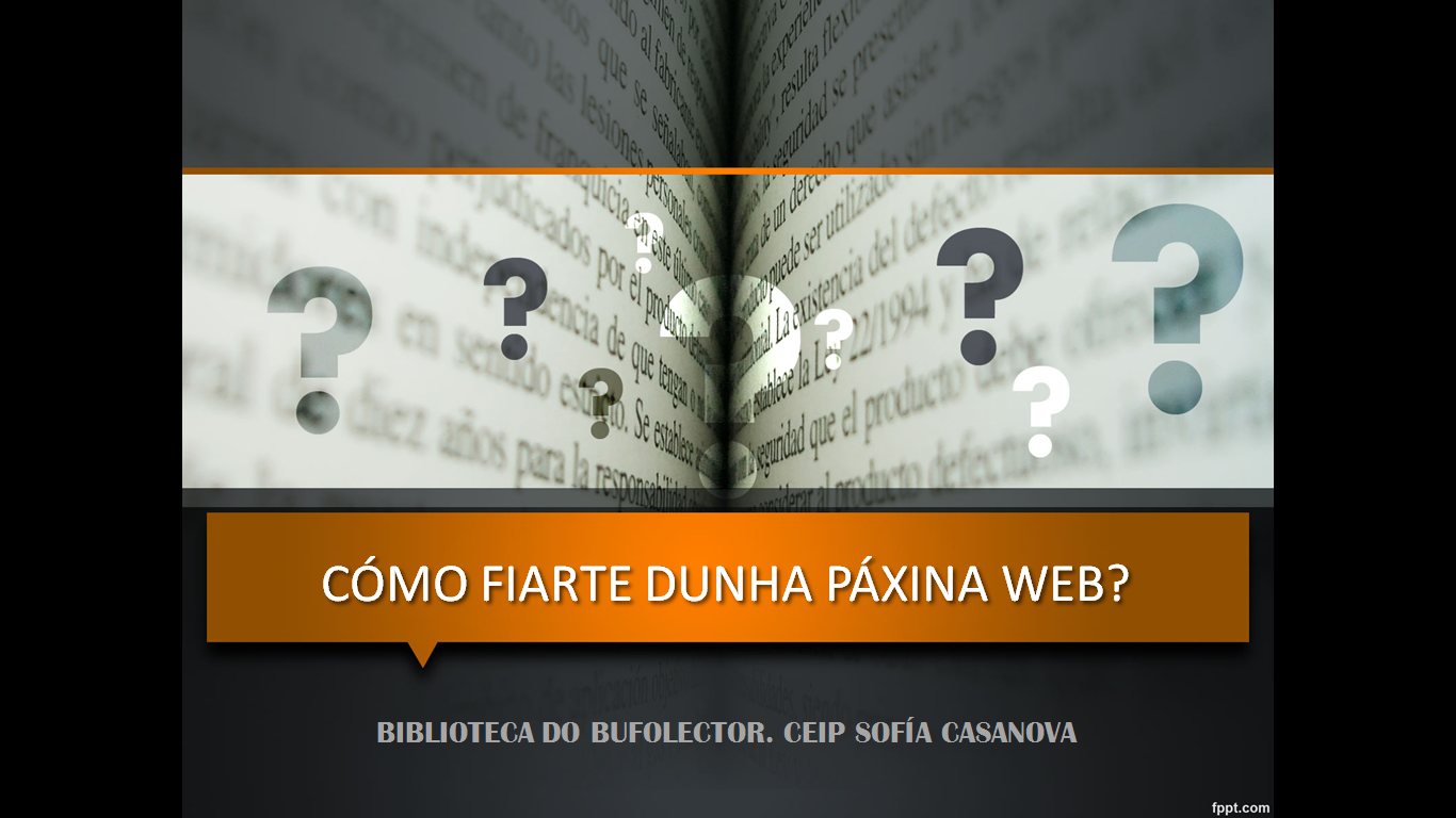 PÁXINAS WEB FIABLES