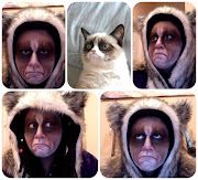 Wordless Wednesday. (This guy has identity issues.ok, not so wordless this . (grumpy cat makeup by rae)