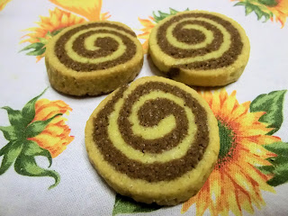 Pinwheel cookies shortbreads