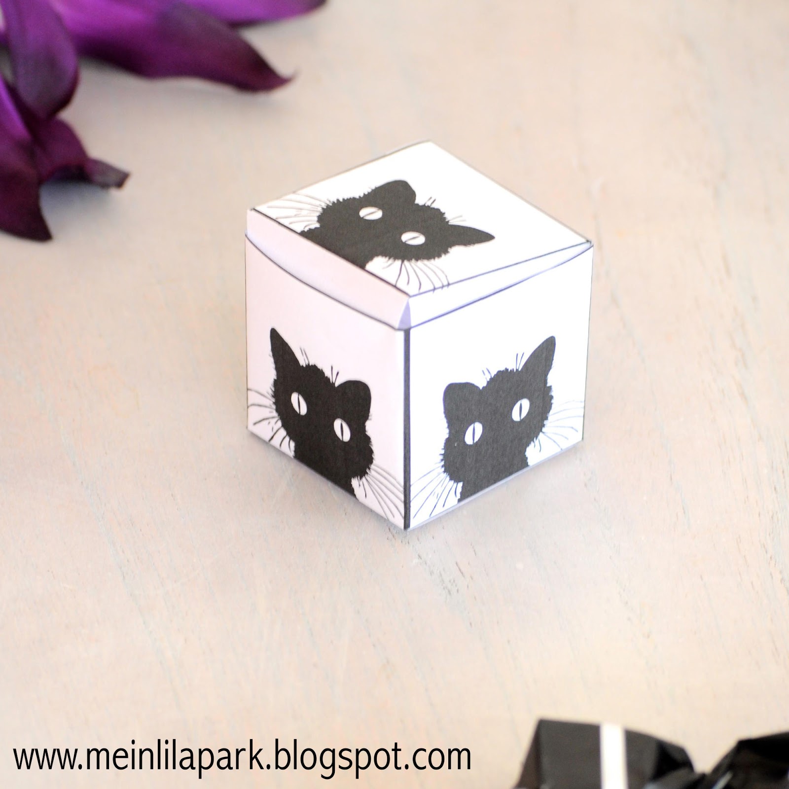 Meinlilapark Free Printable House Box Ausdruckbare Geschenkbox