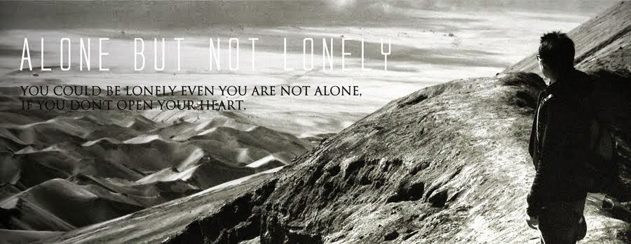 Alone BUT NOT Lonely