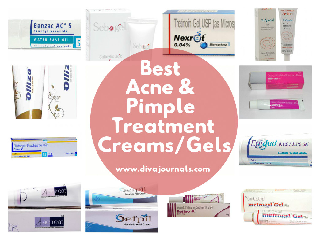 Best Acne & Pimple Treatment Creams/Gels - Diva Journals Best Acne & Pimple Treatment Creams/Gels - Diva Journals