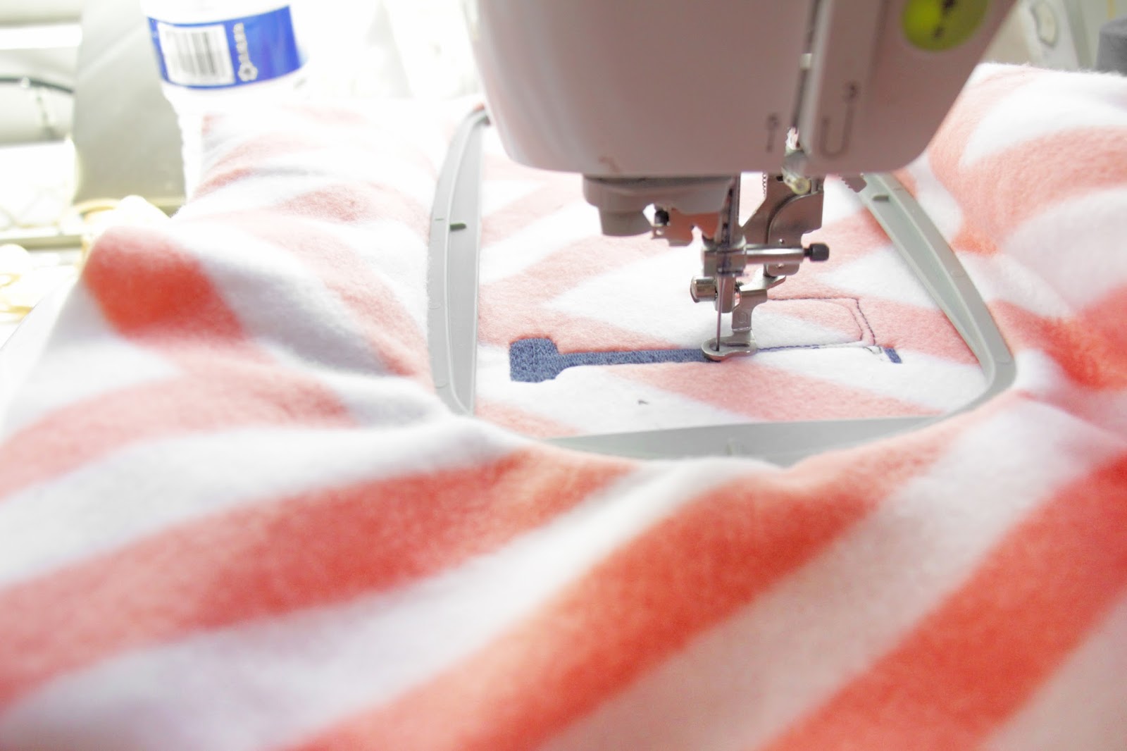 Grosgrain Personalized Lounge Pillow DIY