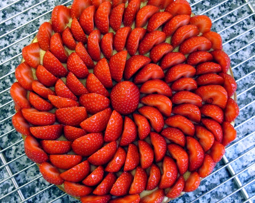 La tarte aux fraises de Jacques Génin