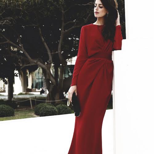 max mara red dress luxuries girl blogger