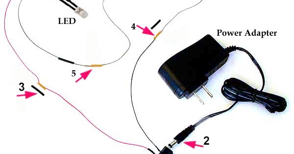 LED wiring for Dollhouse Miniatures: Part 2 -- Where to begin dollhouse wiring schematic 