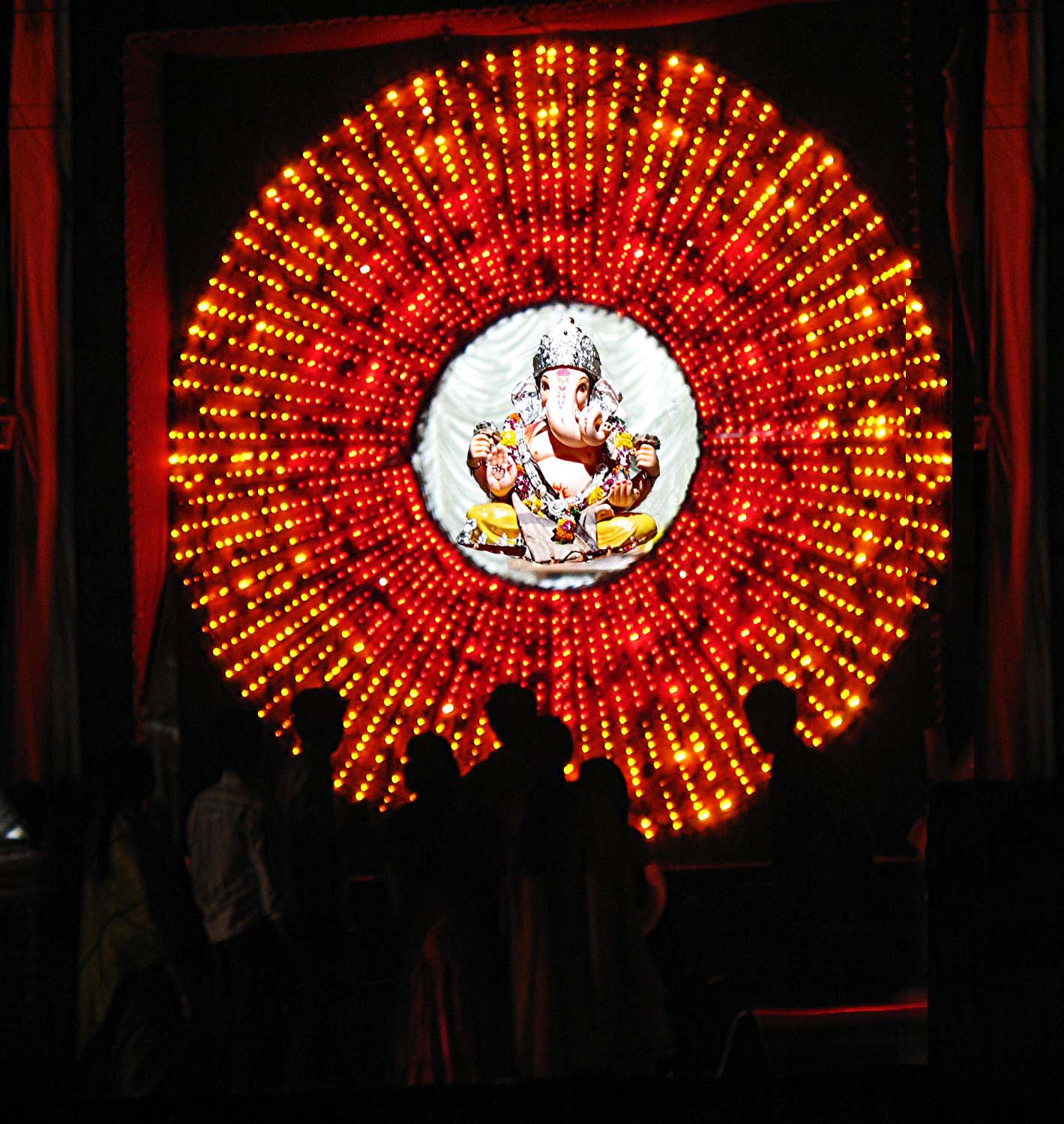 Stock Pictures Ganpati At Night,Main Door Designs For Home In India