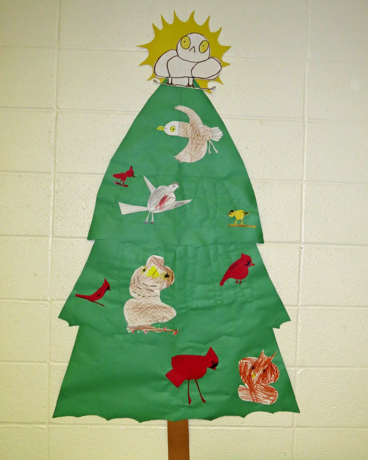 kindergartners on the go 2014 bald eagle christmas tree topper