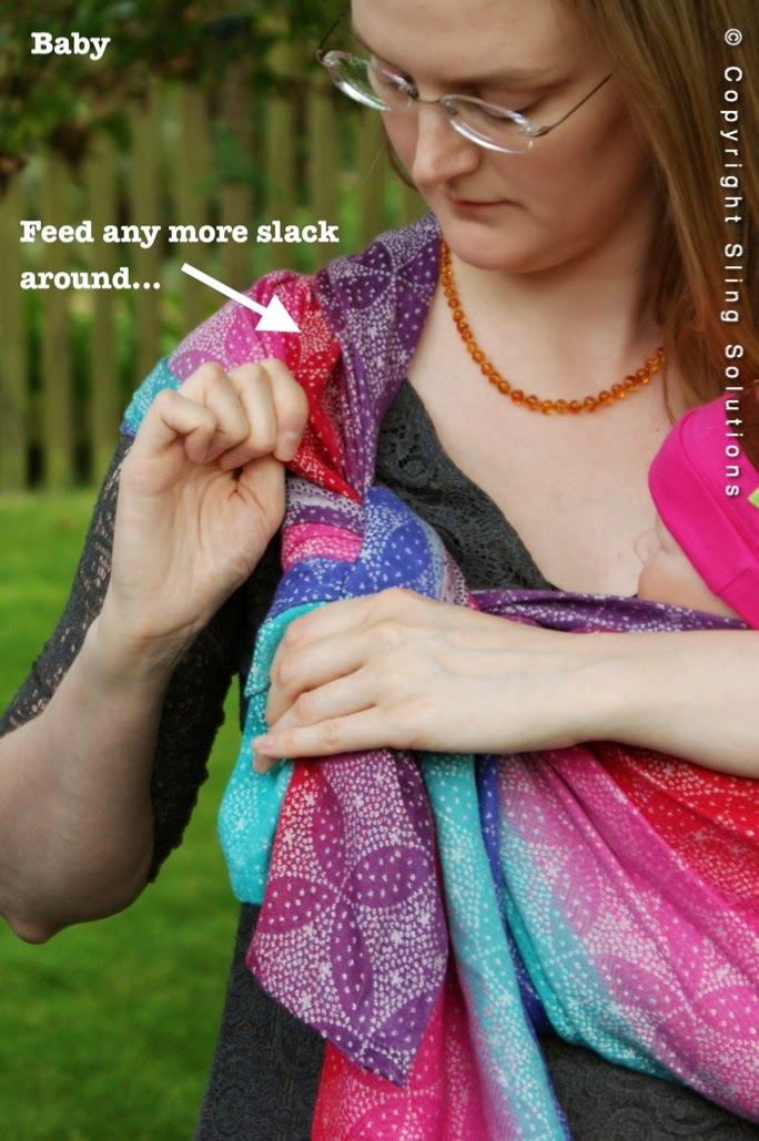 Sling Solutions Babywearing Consultancy Tutorial Slip Knot Hip Carry