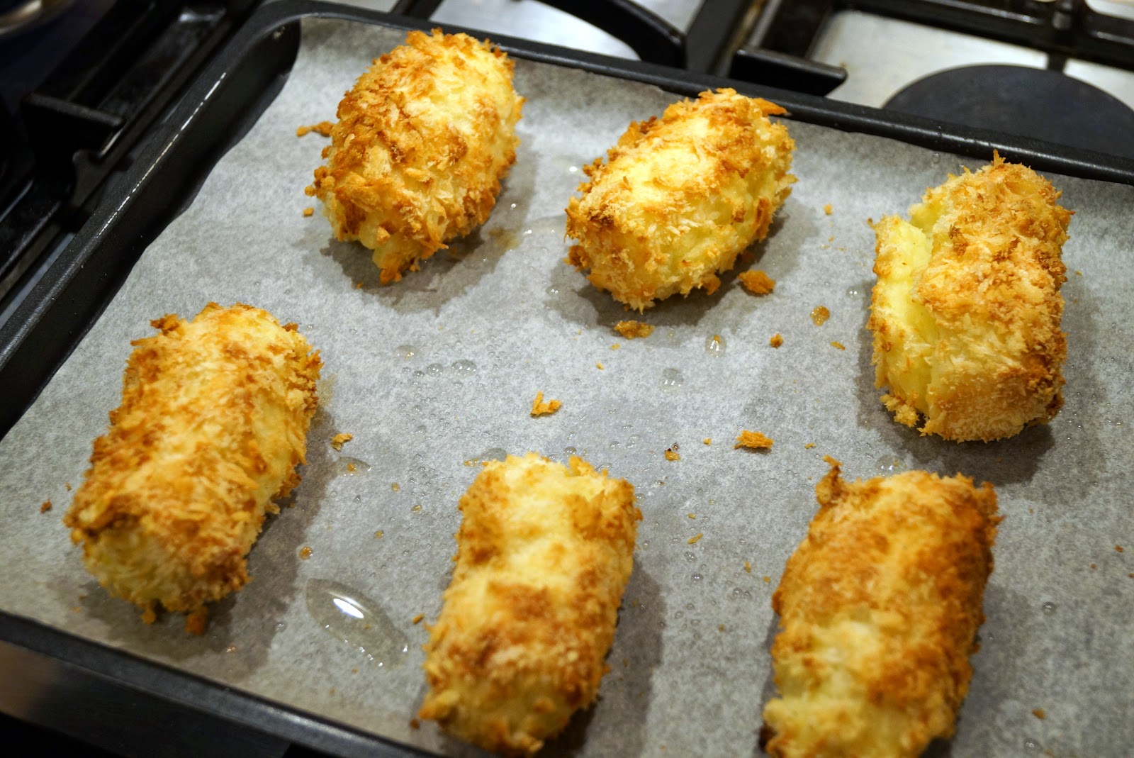 Onions and Paper Potato croquettes without getting in a mess! 