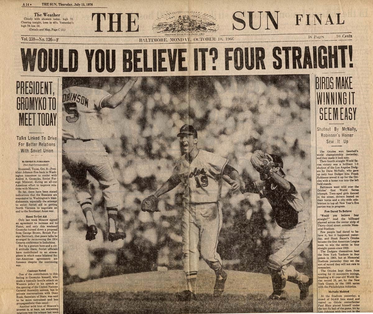Completeist 1966 World Series