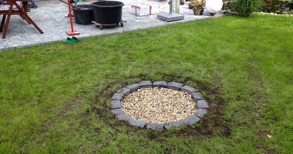 HuM's Baublog: Neue Feuerstelle