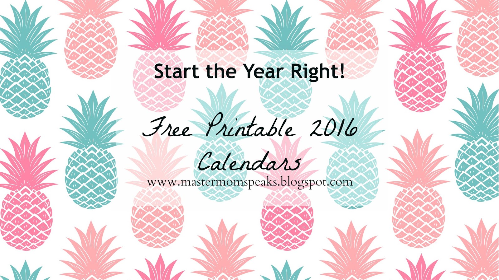 mastermom speaks free printable 2016 calendars