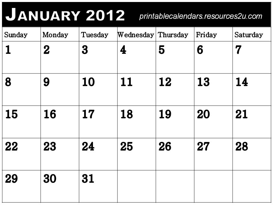 Calendar Template Calendar Template