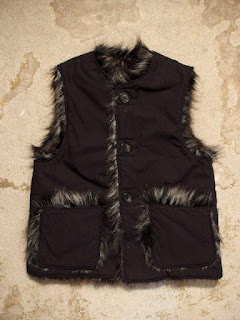 FWK by Engineered Garments "Over Vest - Nyco Ripstop/Fake Fur" Fall/Winter 2015 SUNRISE MARKET