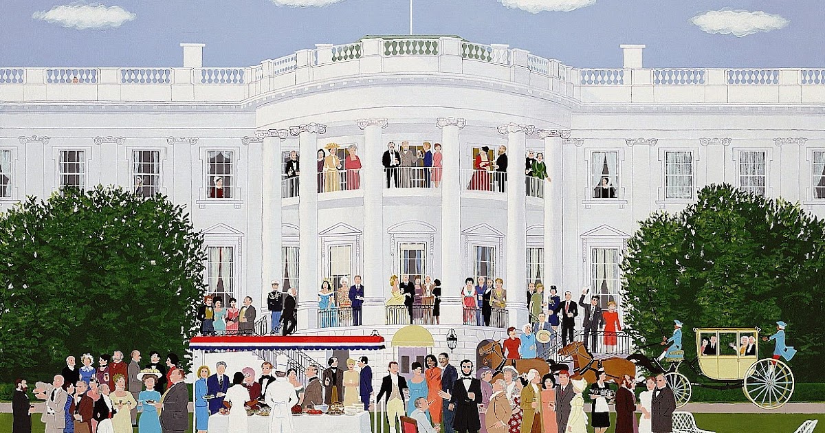 Art Now and Then Painting the White House