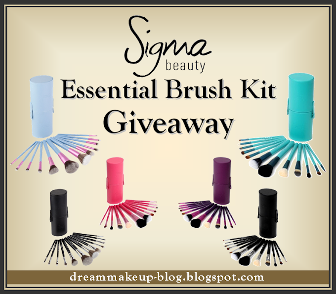 Sigma Beauty Essential Brush Kit Giveaway | Ends : 20/03/2013