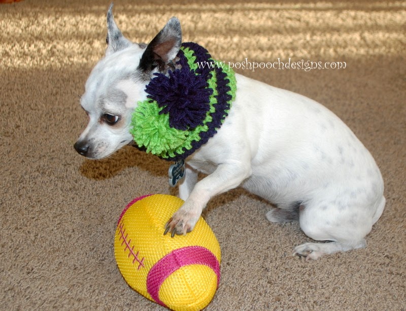 Posh Pooch Designs Dog Clothes: Sports Team Dog Snood Free ...