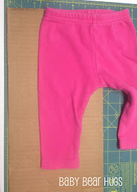 leggings for creating a pattern