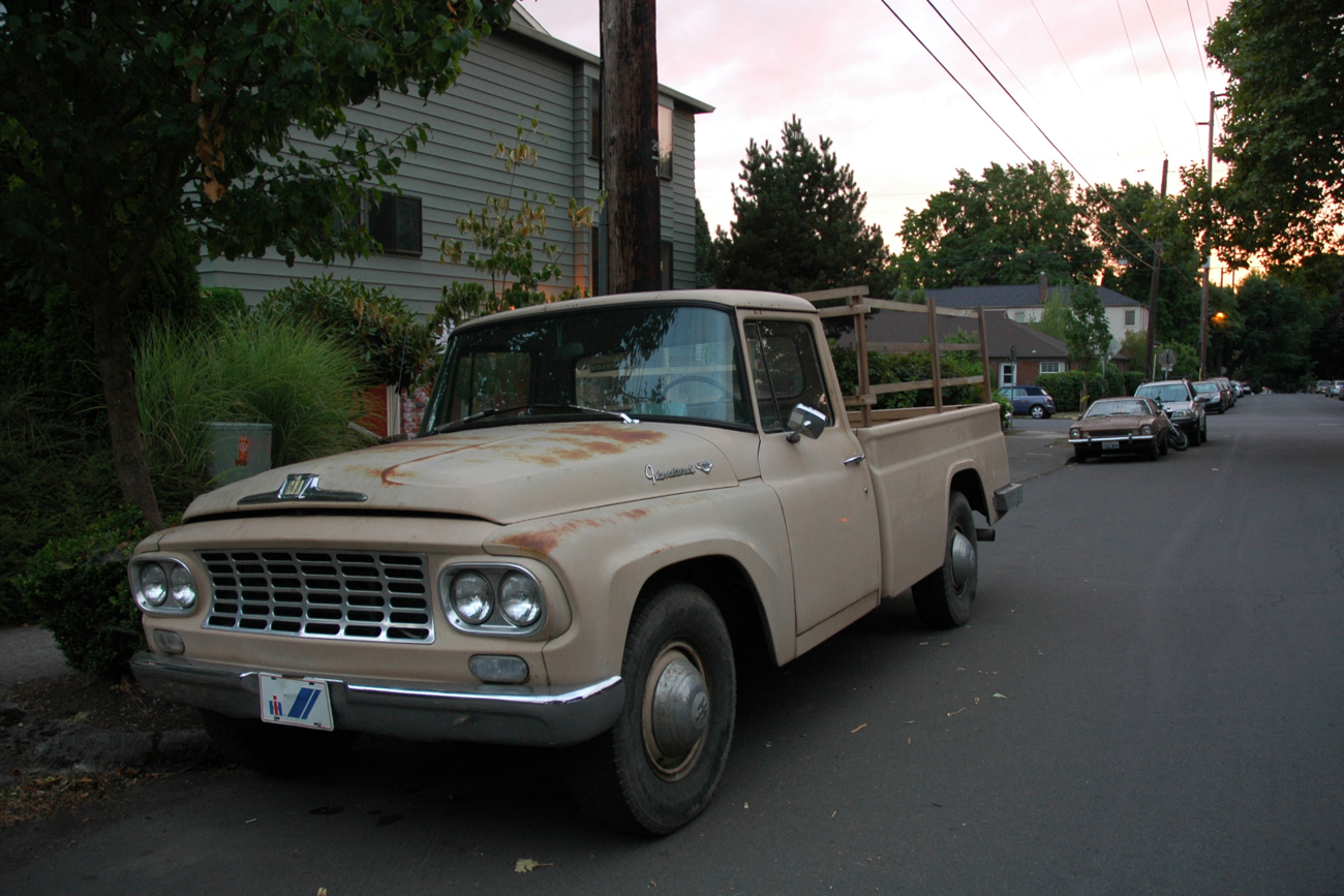 OLD PARKED CARS. 1961 International Harvester 120.