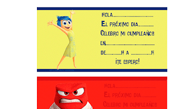 Invitación de cumpleaños del reves para imprimir