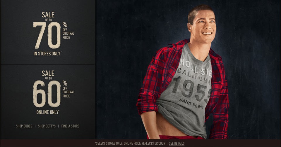 Your Fashion Resource Hollister Co. SALES Online 60 OFF & In Stores