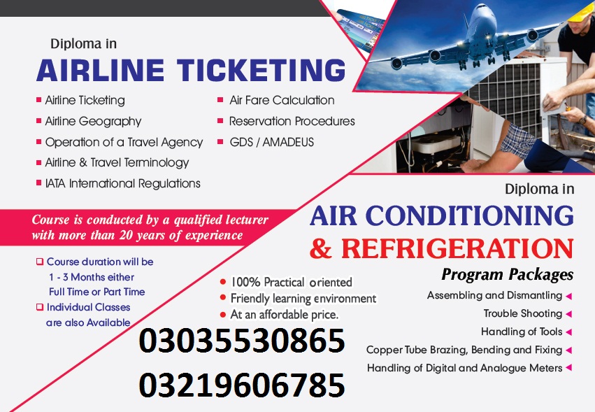 Air Ticketing Course IPATS Govt Recognized +923035530865,3219606785  Travel agent course in Rawalpi