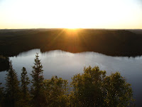 big crow lake ranger cabin algonquin provincial park fire tower trail