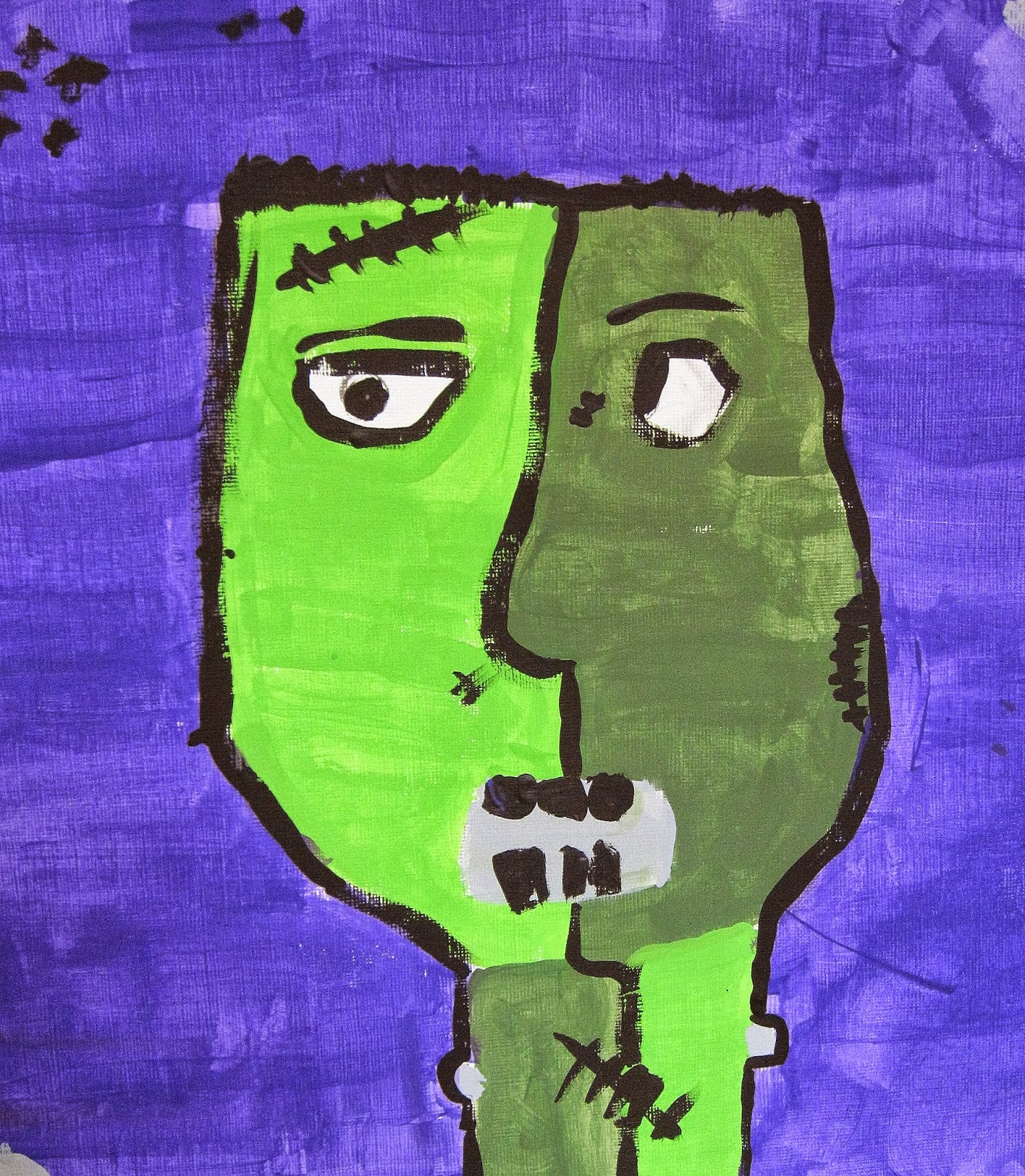 Artfully Me Picasso Frankenstein