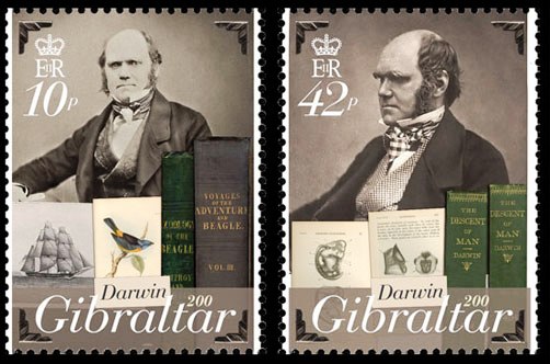 Charles Darwin Stamp