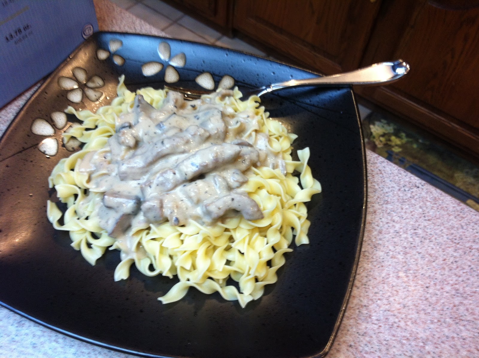 A Day in a Life Paula's beef stroganoff