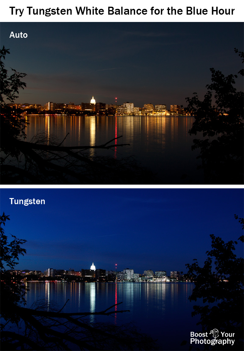 Try Tungsten White Balance for the Blue Hour | Boost Your Photography