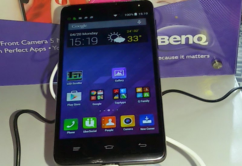 BenQ B502 Smartphone Selfie dengan Harga Bersaing BenQ B502 Smartphone Selfie dengan Harga Bersaing