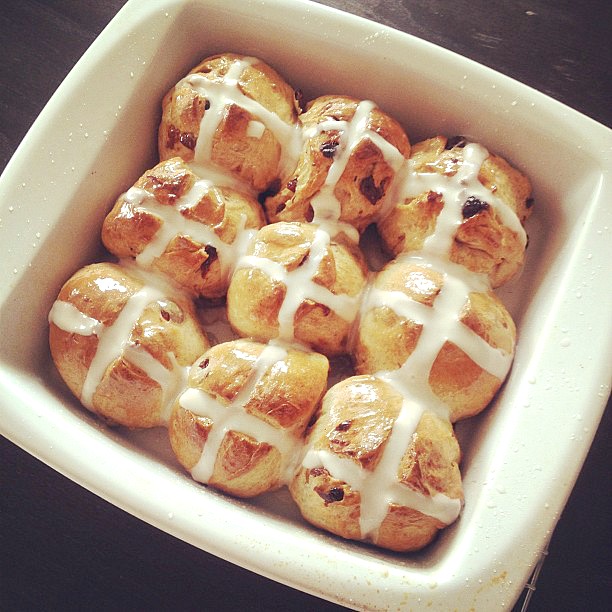 restless legs... Overnight Hot Cross Buns