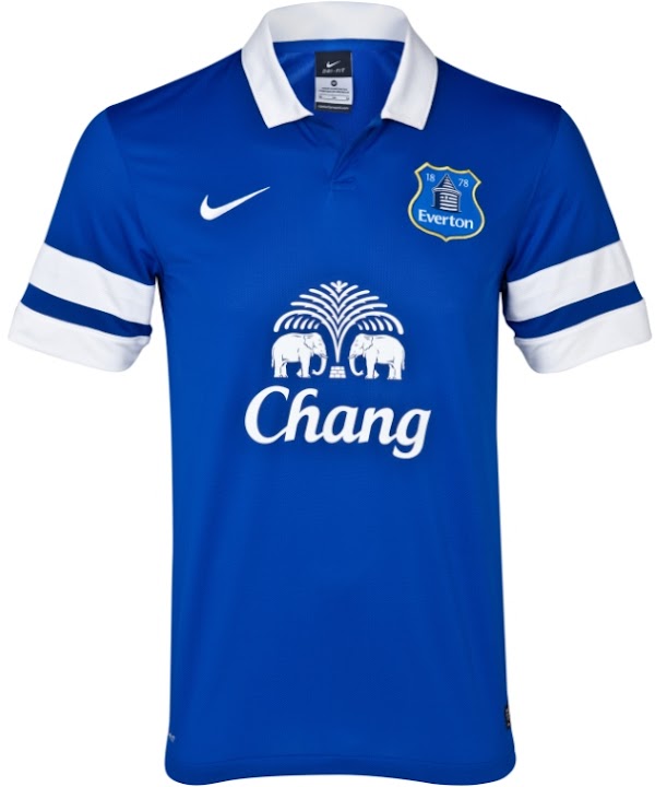 Home Kit Nike del Everton 2013/14 Home Kit Nike del Everton 2013/14