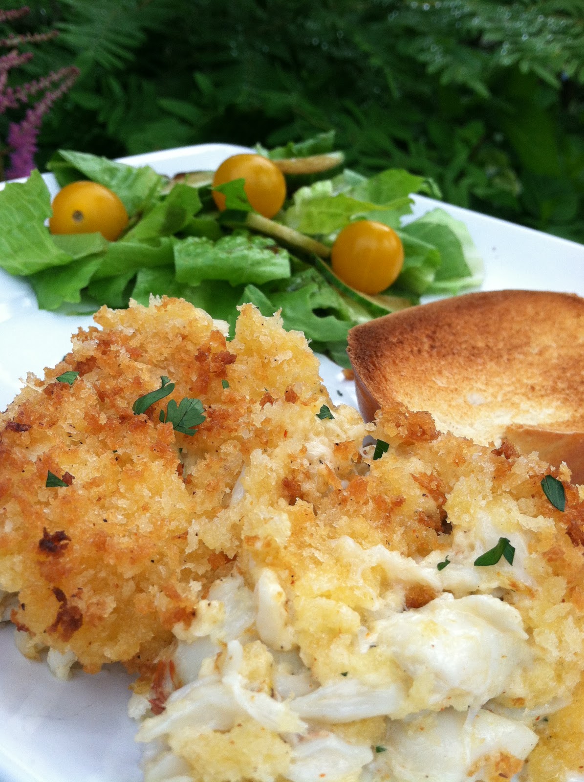 A Couple in the Kitchen Creole Crab Imperial