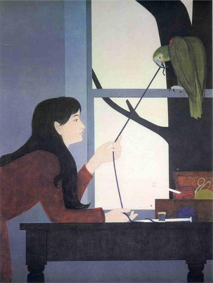 Will Barnet 1911 | American Figurative painter Will Barnet 1911 | American Figurative painter