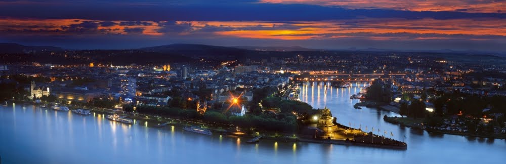 Koblenz - the ONLY city on Rhein AND Mosel