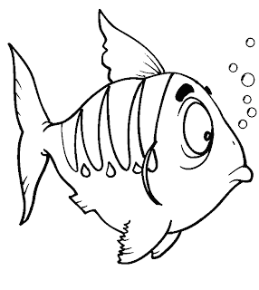 animal coloring pages, fish coloring pages
