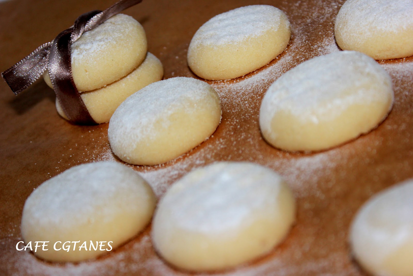 Cafe cgtanes Damla Sakızlı Beyaz Kurabiye