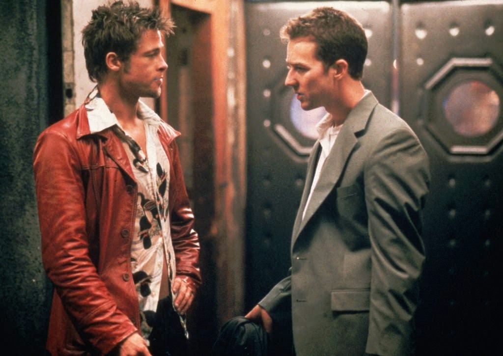 Dövüş Kulübü-Brad Pitt-Edward Norton fight club brad pitt edward norton
