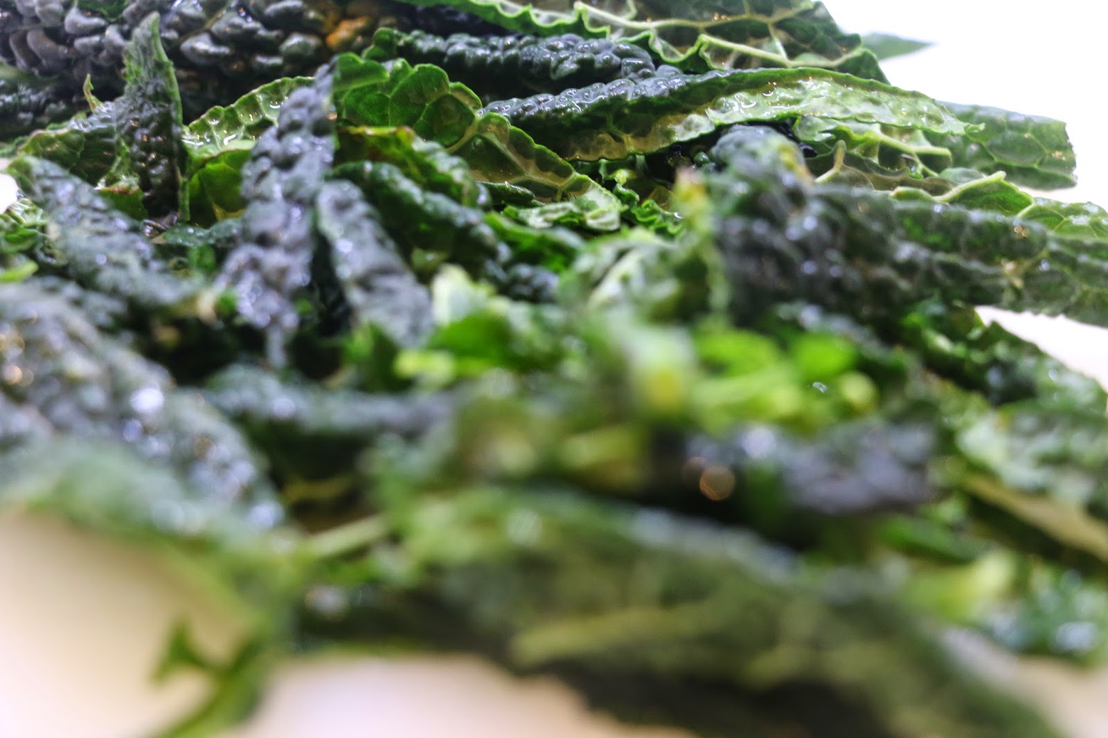 Spaghetti with Lemon Cavolo Nero Pesto