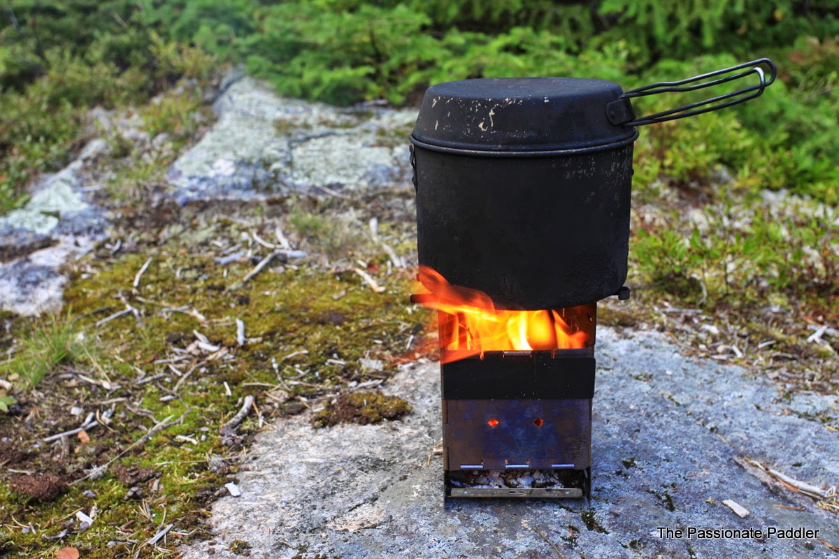 The Passionate Paddler Firebox Campfire Stove Part 2