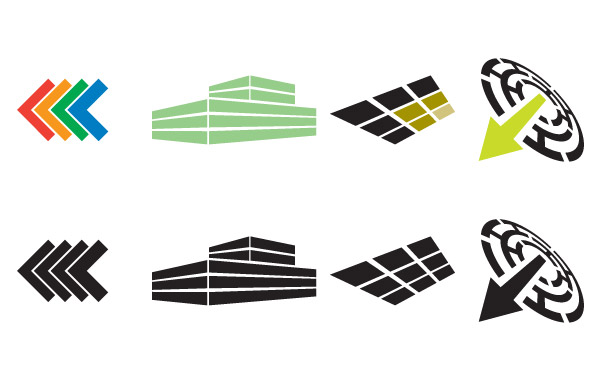 vector logo icons free company logo templates set its dynape